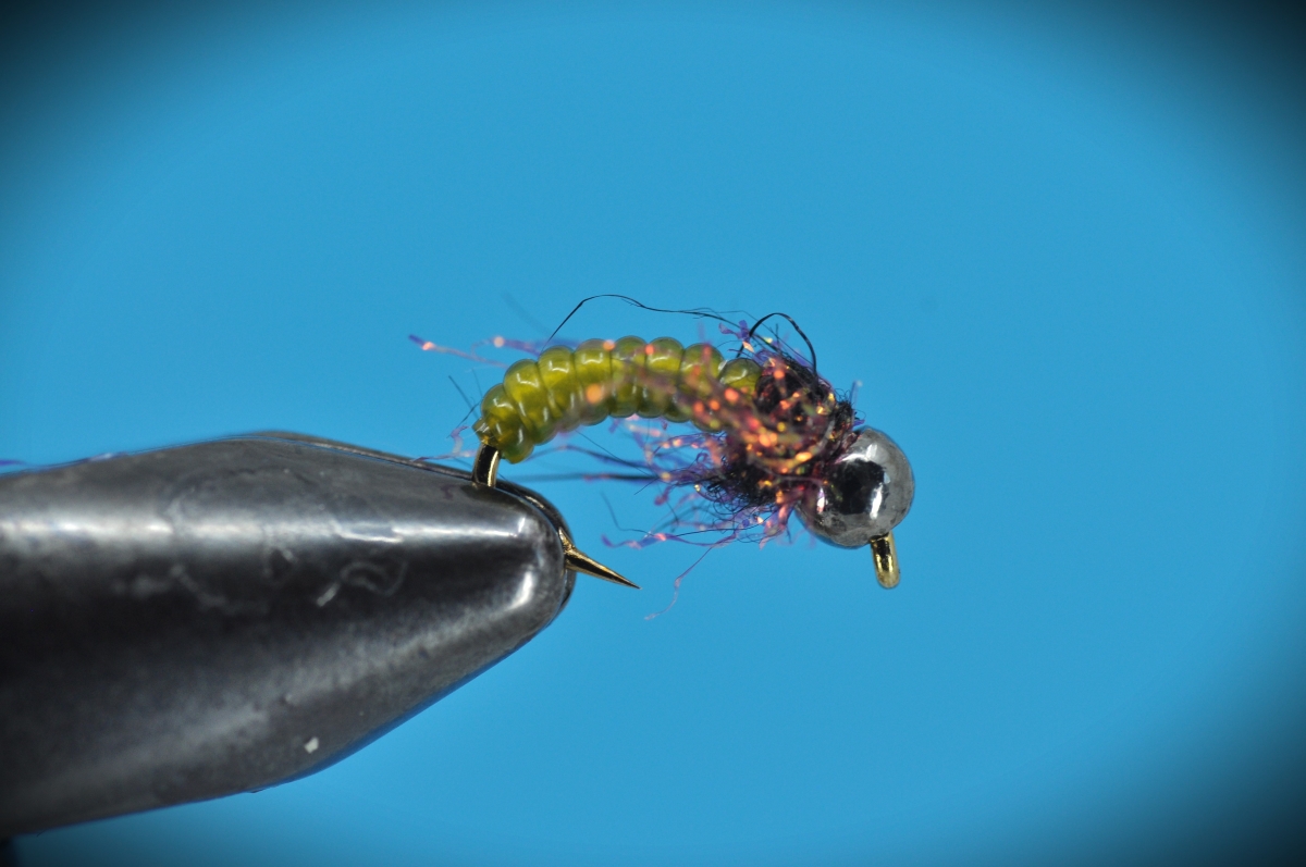 Vinyl Rib Caddis Step-by-Step - The Fat Fingered Fly Tyer